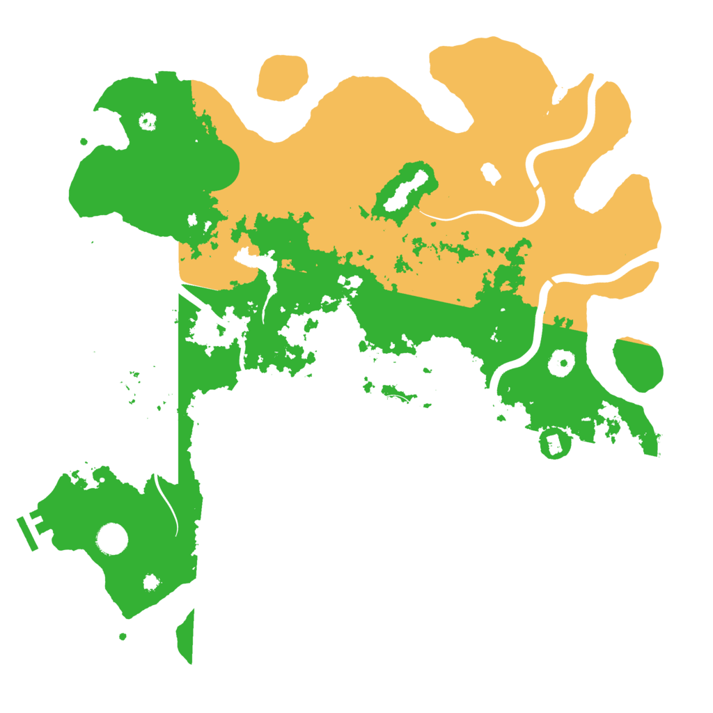 Biome Rust Map: Procedural Map, Size: 4000, Seed: 898932