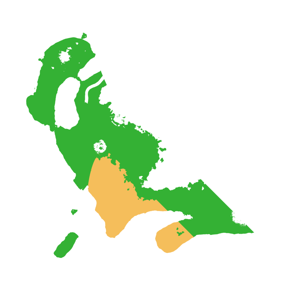 Biome Rust Map: Procedural Map, Size: 2503, Seed: 1808127649