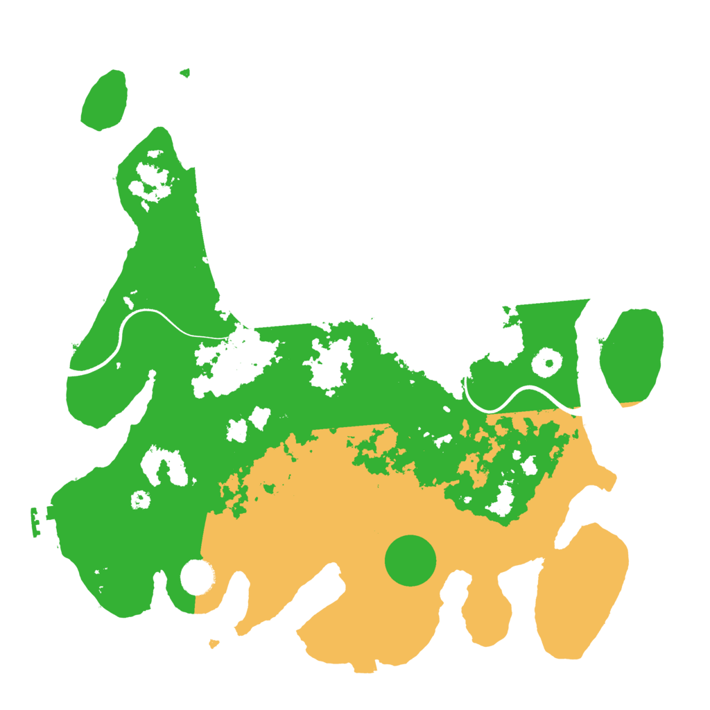 Biome Rust Map: Procedural Map, Size: 3650, Seed: 44174877