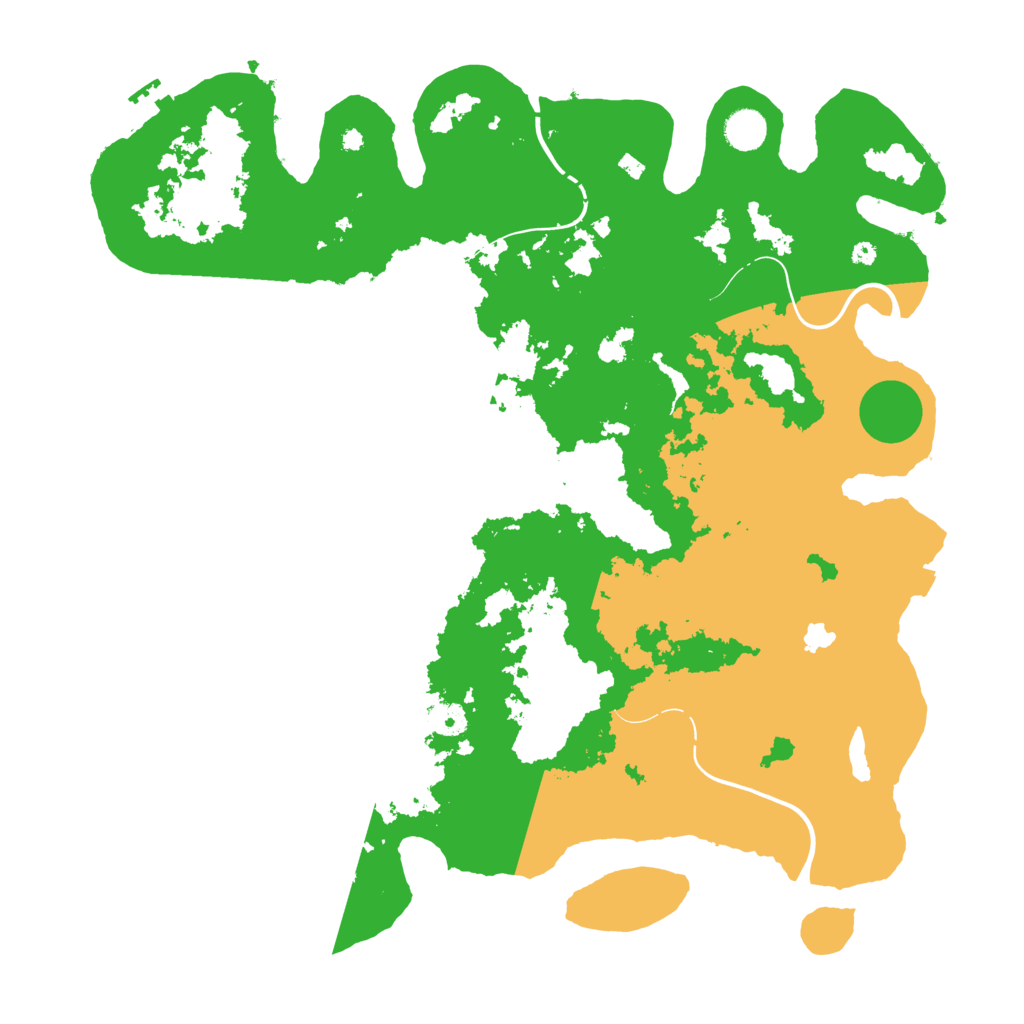 Biome Rust Map: Procedural Map, Size: 4300, Seed: 32061796
