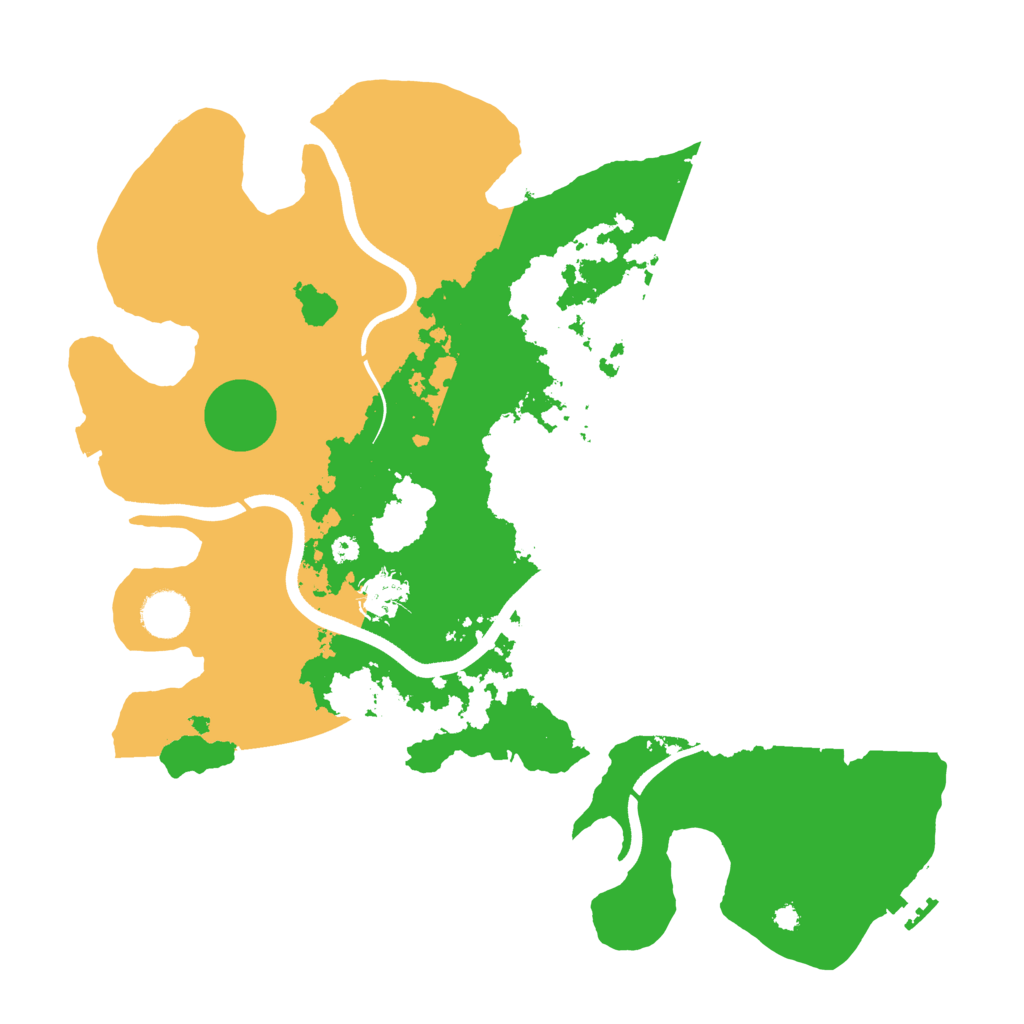 Biome Rust Map: Procedural Map, Size: 3750, Seed: 6382519