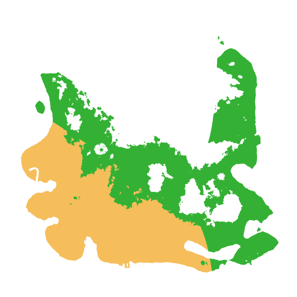 Biome Rust Map: Procedural Map, Size: 3650, Seed: 87497962