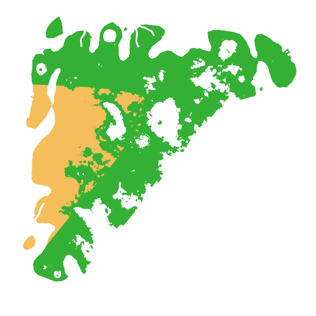 Biome Rust Map: Procedural Map, Size: 4300, Seed: 16516185