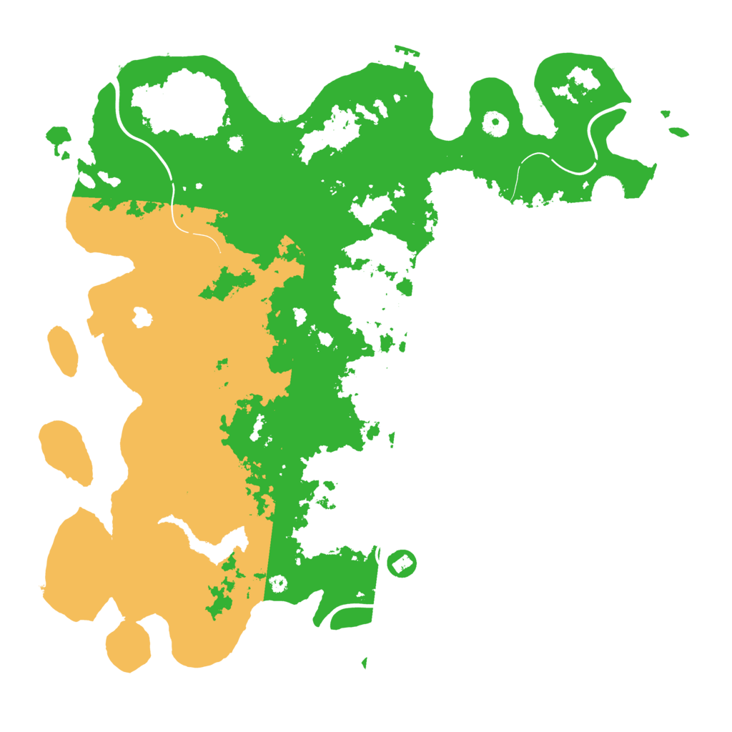 Biome Rust Map: Procedural Map, Size: 4250, Seed: 28995621