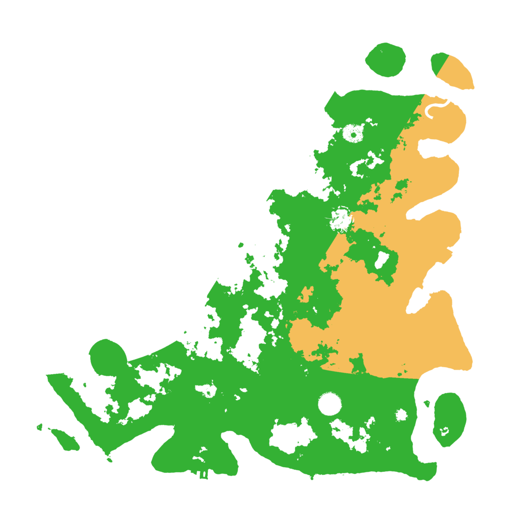 Biome Rust Map: Procedural Map, Size: 3950, Seed: 23203149