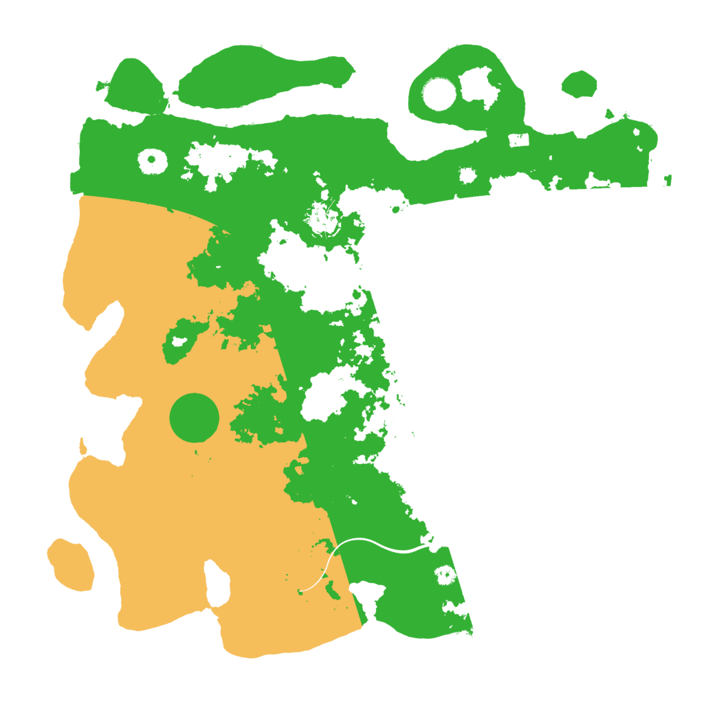 Biome Rust Map: Procedural Map, Size: 3750, Seed: 63186662