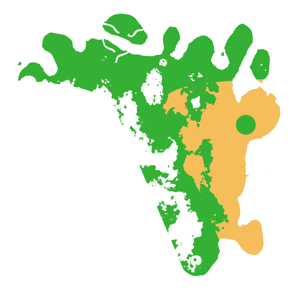 Biome Rust Map: Procedural Map, Size: 3950, Seed: 95982137