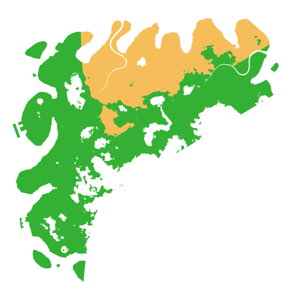 Biome Rust Map: Procedural Map, Size: 4250, Seed: 18163971