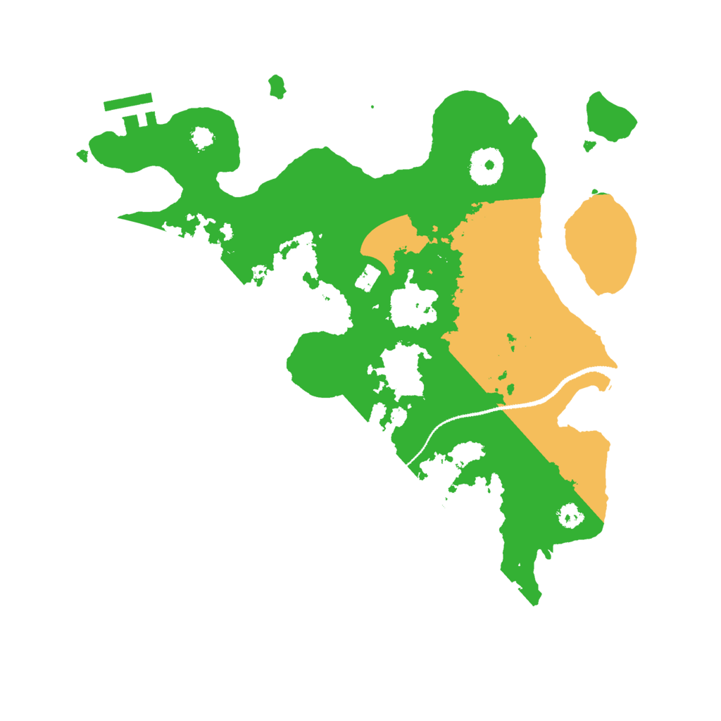 Biome Rust Map: Procedural Map, Size: 3000, Seed: 86828
