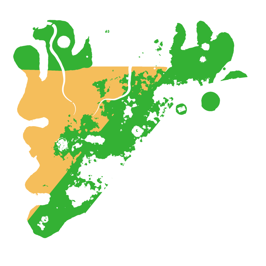 Biome Rust Map: Procedural Map, Size: 3850, Seed: 26349296