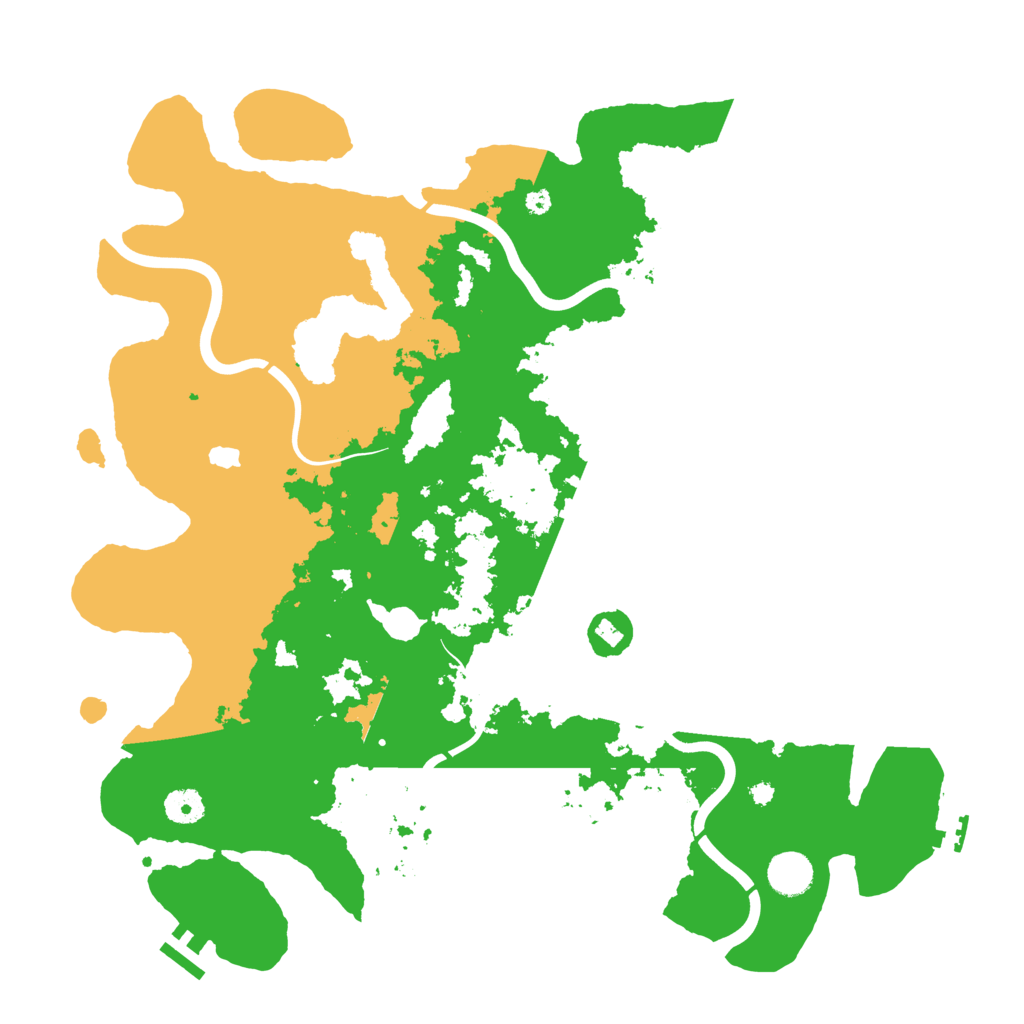 Biome Rust Map: Procedural Map, Size: 4100, Seed: 68437224