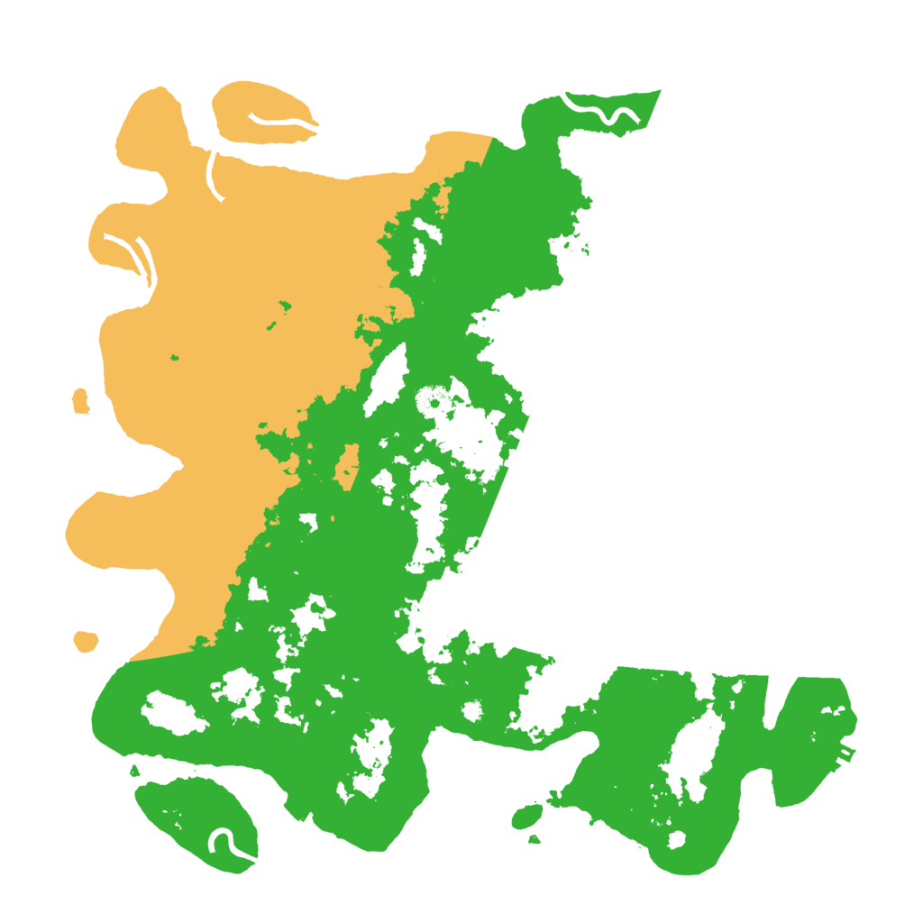 Biome Rust Map: Procedural Map, Size: 4100, Seed: 68437224