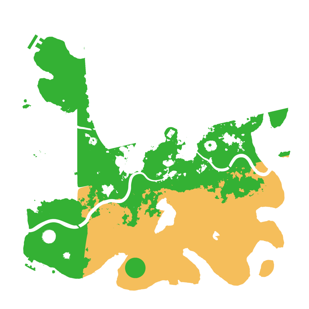 Biome Rust Map: Procedural Map, Size: 4000, Seed: 1678807444