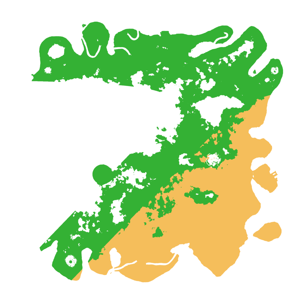 Biome Rust Map: Procedural Map, Size: 4100, Seed: 24497023