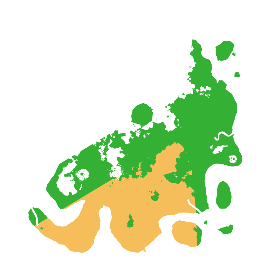 Biome Rust Map: Procedural Map, Size: 3450, Seed: 13048550