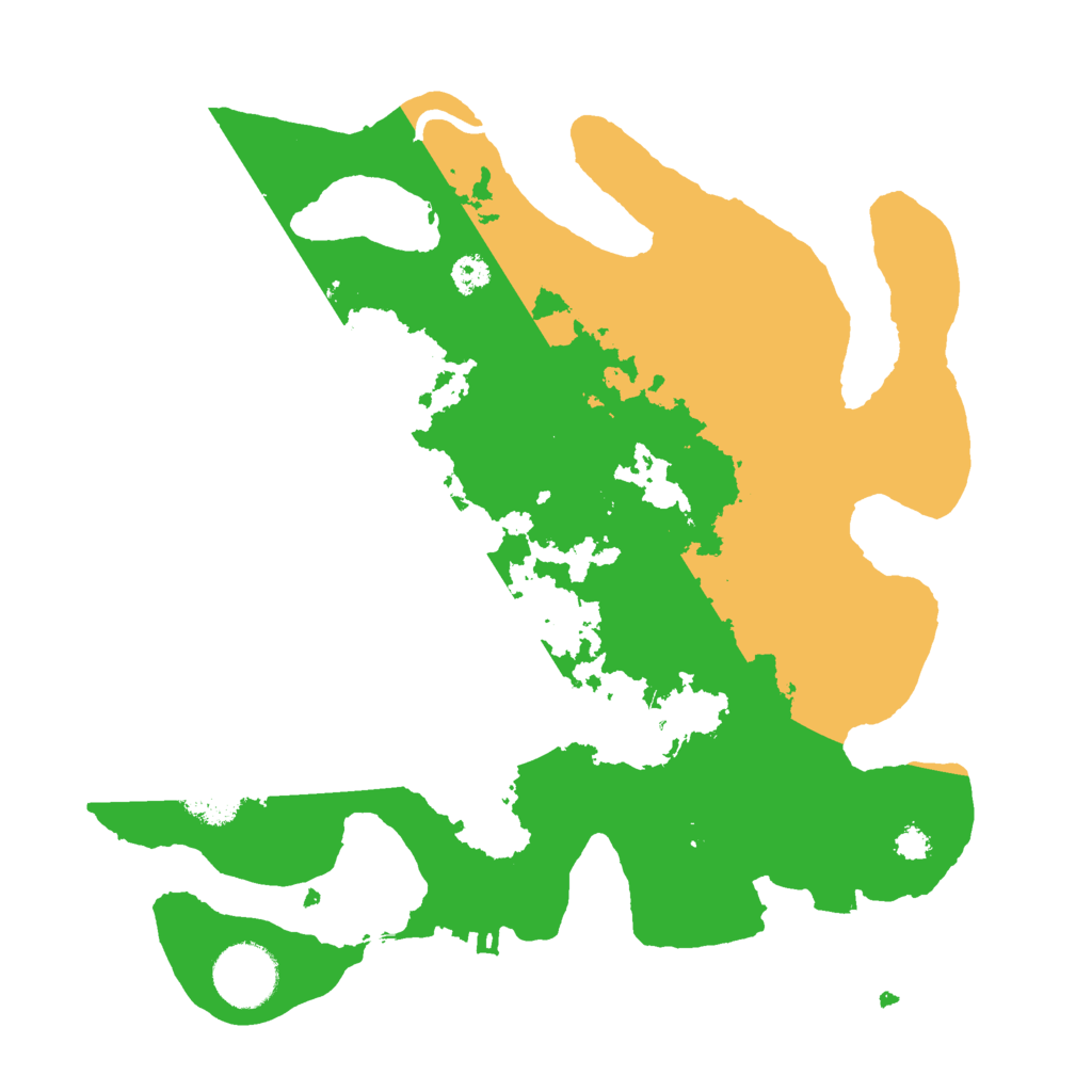 Biome Rust Map: Procedural Map, Size: 3000, Seed: 31612240