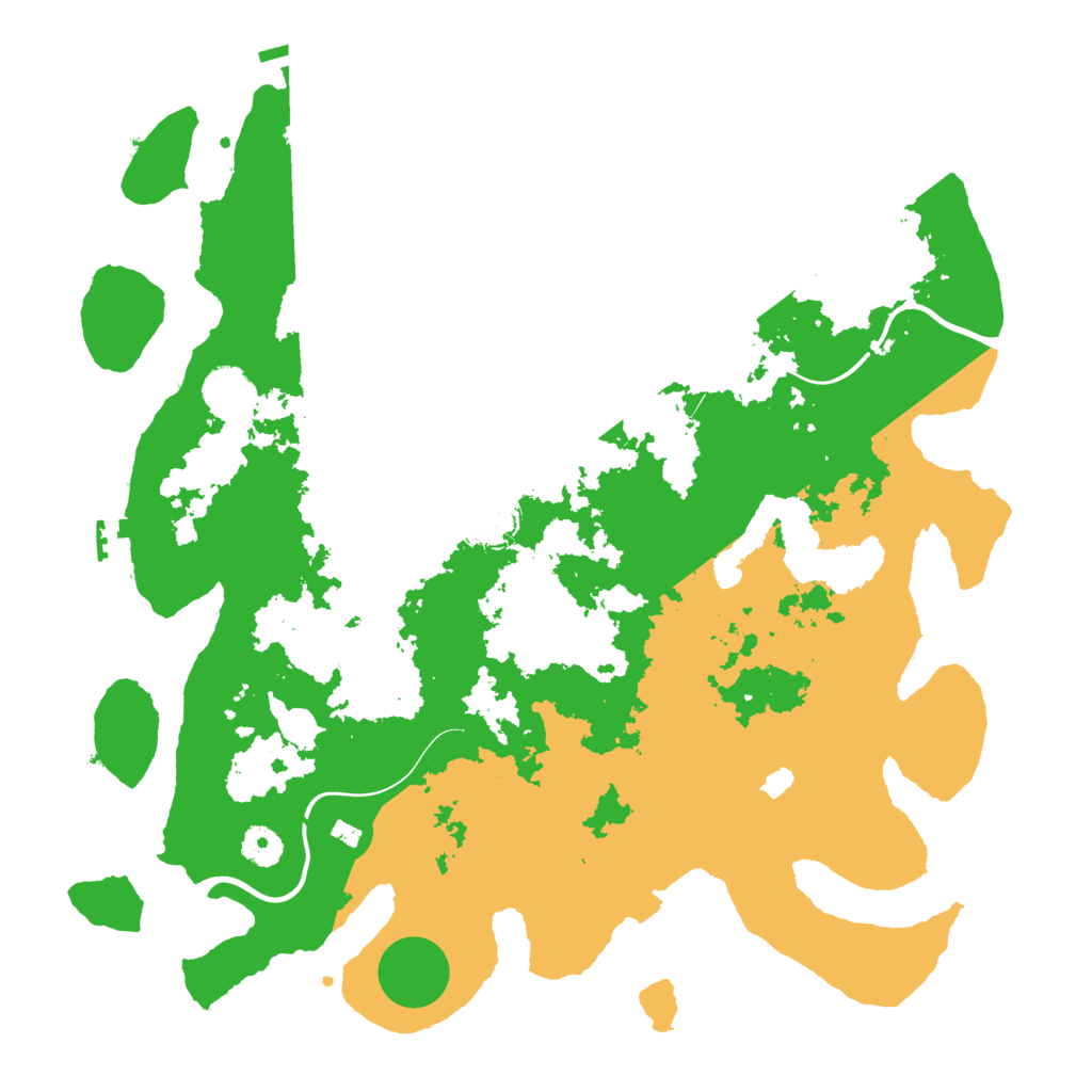 Biome Rust Map: Procedural Map, Size: 4050, Seed: 1576296316