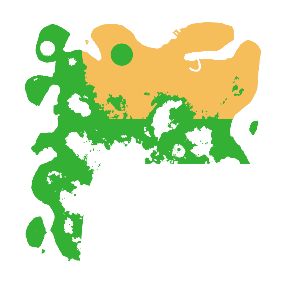 Biome Rust Map: Procedural Map, Size: 3550, Seed: 68165366