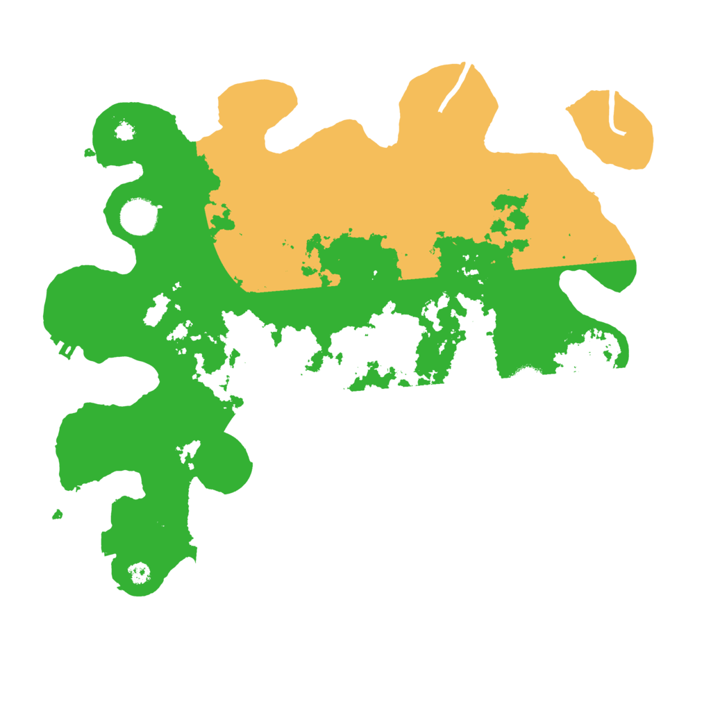 Biome Rust Map: Procedural Map, Size: 3400, Seed: 74332089