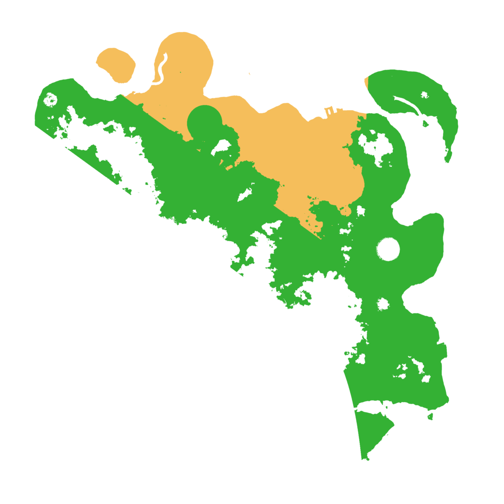 Biome Rust Map: Procedural Map, Size: 3850, Seed: 79308605