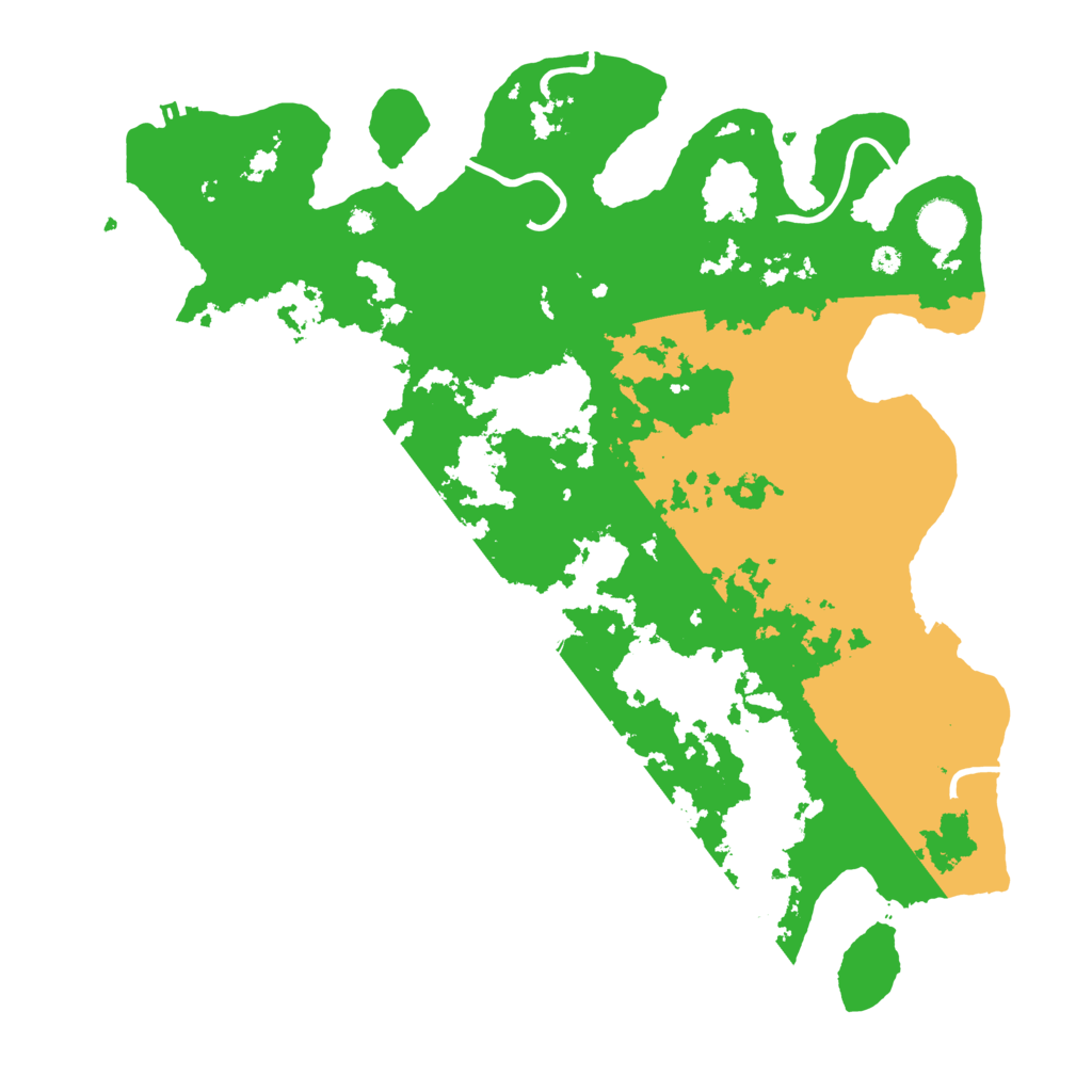 Biome Rust Map: Procedural Map, Size: 3950, Seed: 92608593