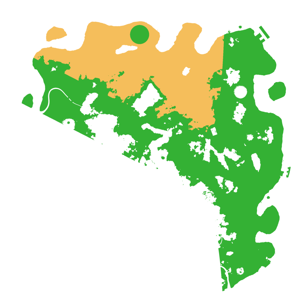 Biome Rust Map: Procedural Map, Size: 4250, Seed: 81234850