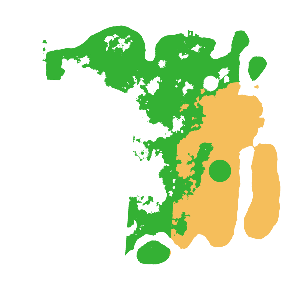 Biome Rust Map: Procedural Map, Size: 3500, Seed: 987727527