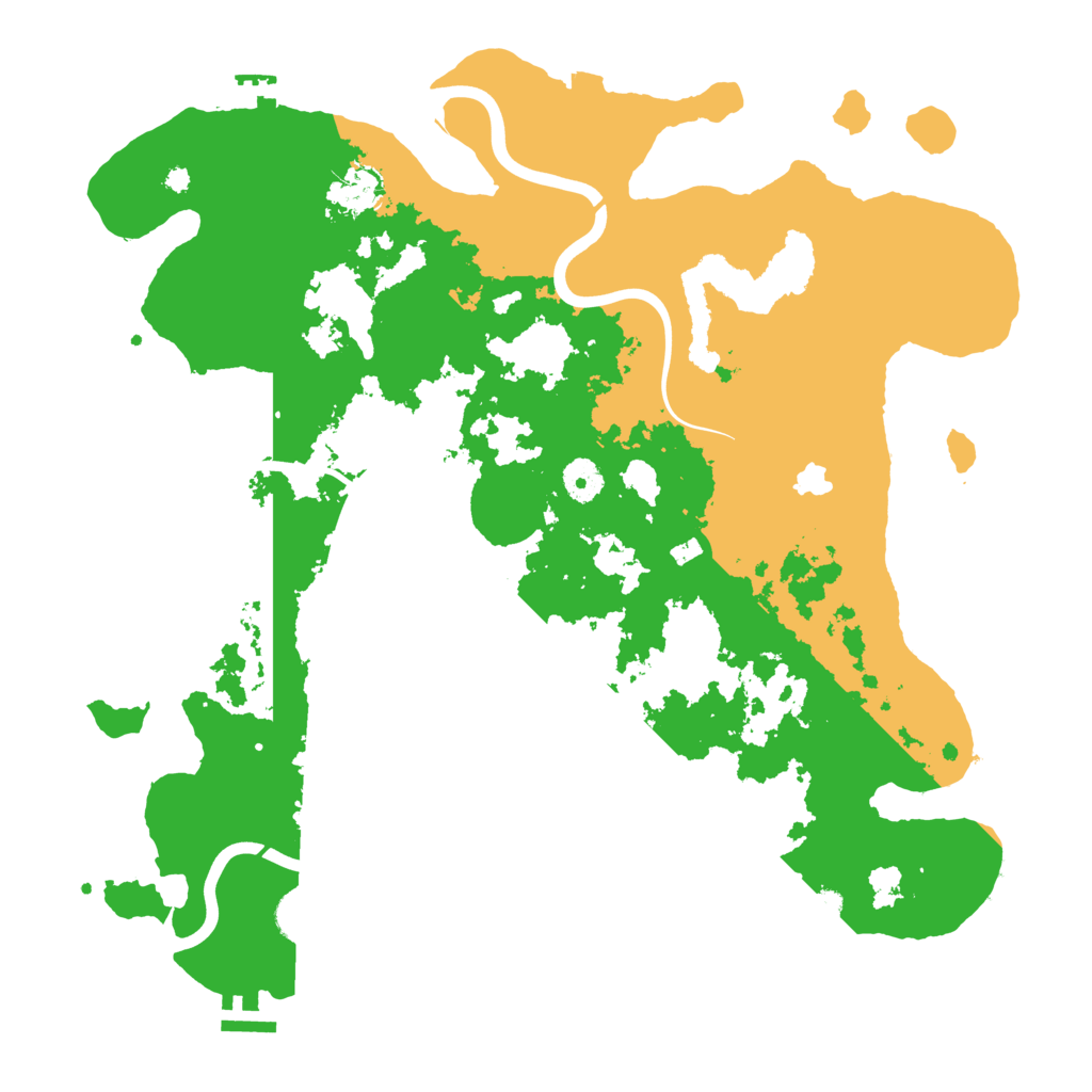 Biome Rust Map: Procedural Map, Size: 4000, Seed: 991532410
