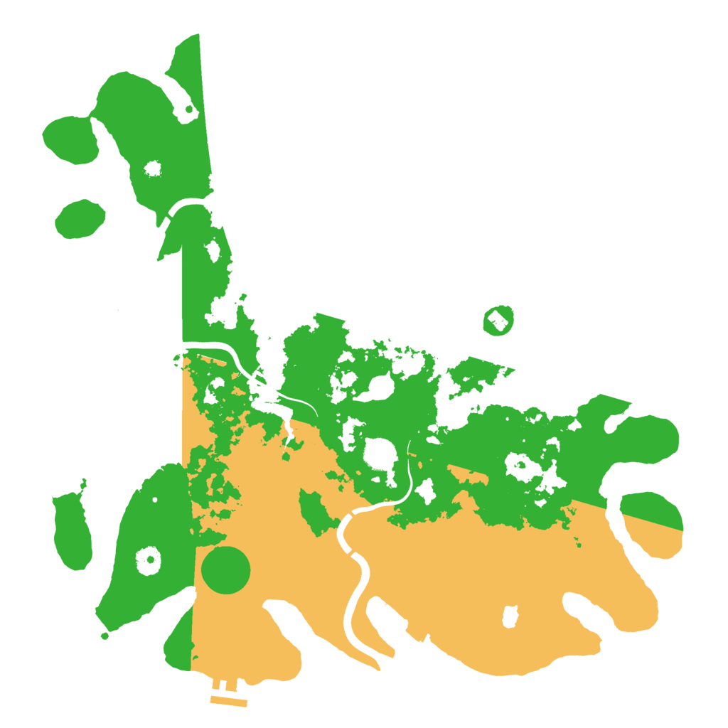 Biome Rust Map: Procedural Map, Size: 4000, Seed: 62361077