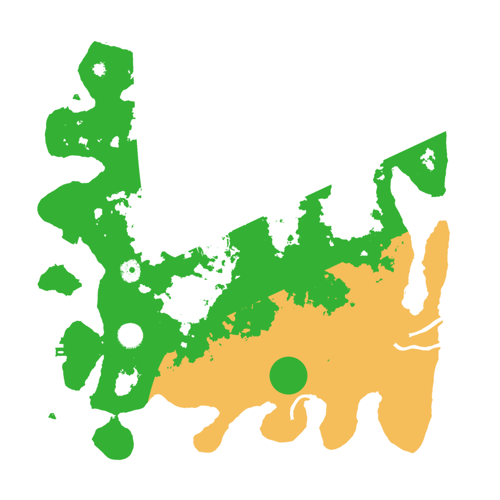 Biome Rust Map: Procedural Map, Size: 3500, Seed: 1309404177