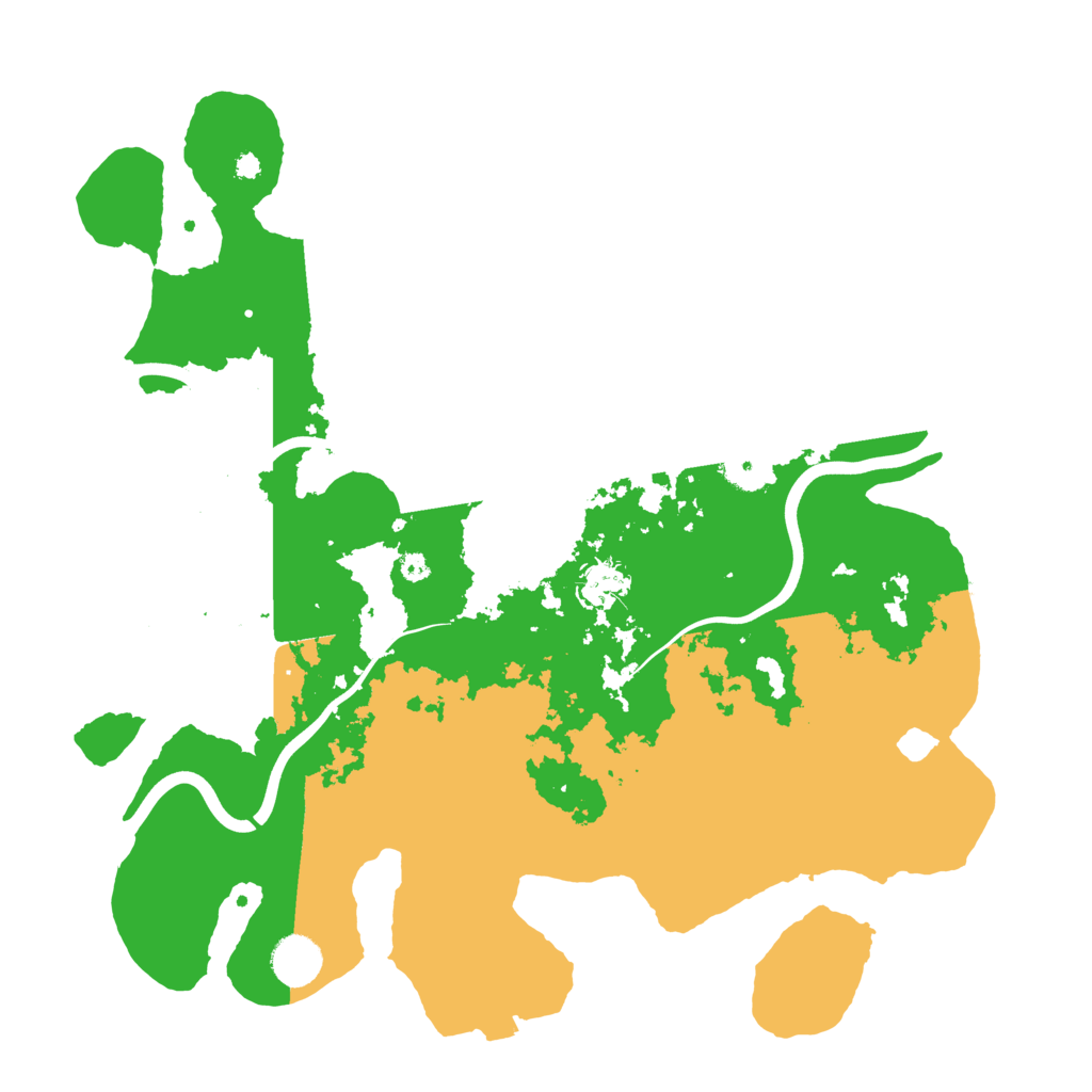 Biome Rust Map: Procedural Map, Size: 3850, Seed: 53007610