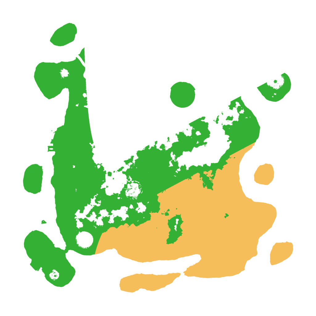 Biome Rust Map: Procedural Map, Size: 3400, Seed: 91409702