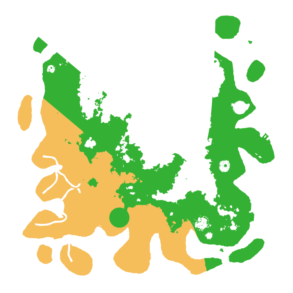 Biome Rust Map: Procedural Map, Size: 3850, Seed: 60233425