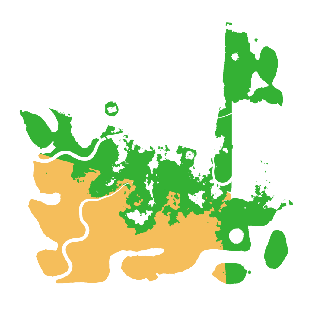 Biome Rust Map: Procedural Map, Size: 3750, Seed: 894902519