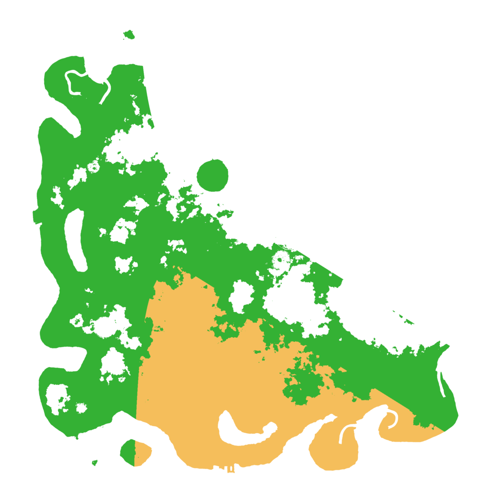 Biome Rust Map: Procedural Map, Size: 4300, Seed: 36149898