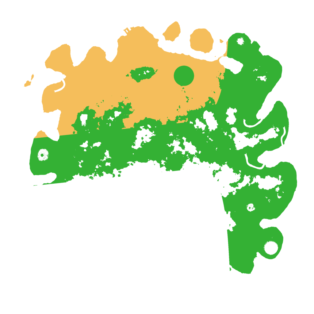 Biome Rust Map: Procedural Map, Size: 4100, Seed: 47476963