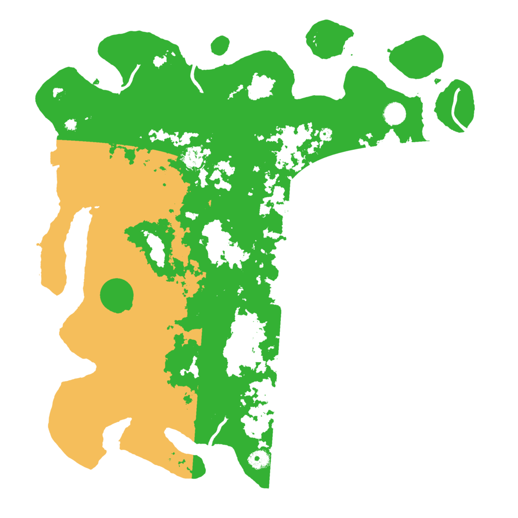 Biome Rust Map: Procedural Map, Size: 4100, Seed: 98620614