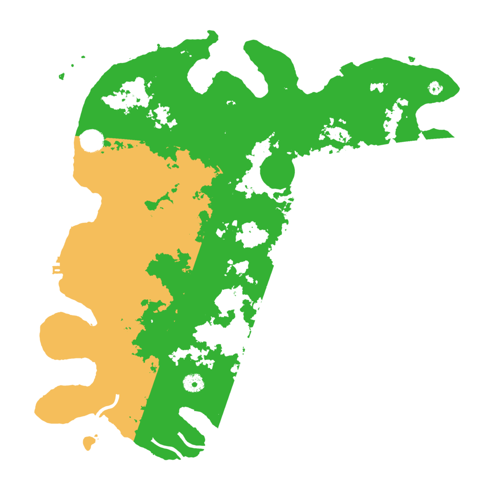 Biome Rust Map: Procedural Map, Size: 3850, Seed: 86237379