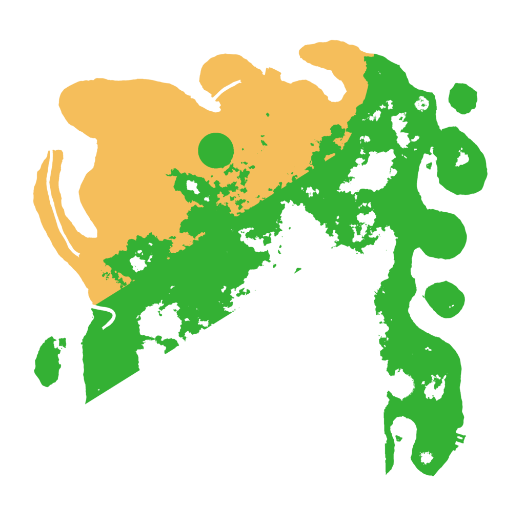 Biome Rust Map: Procedural Map, Size: 3900, Seed: 19713692