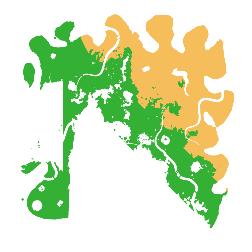 Biome Rust Map: Procedural Map, Size: 4250, Seed: 44654684