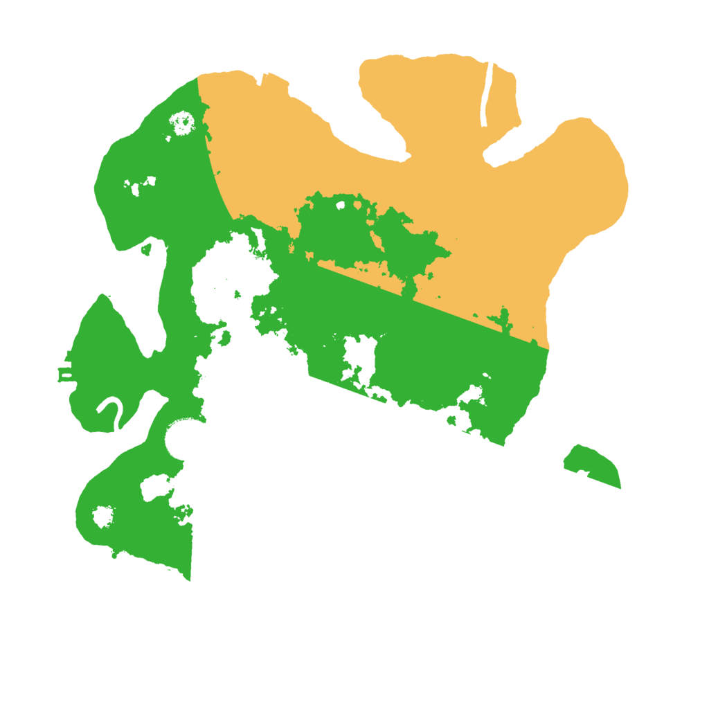 Biome Rust Map: Procedural Map, Size: 3000, Seed: 1759623516