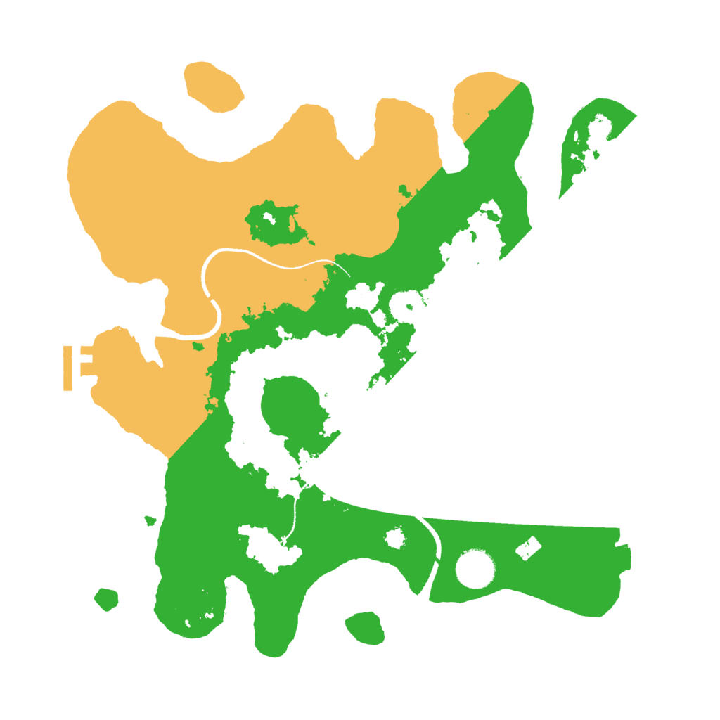 Biome Rust Map: Procedural Map, Size: 3250, Seed: 1462212916