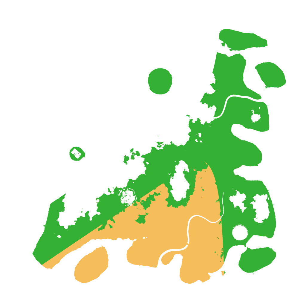 Biome Rust Map: Procedural Map, Size: 3500, Seed: 1513402249