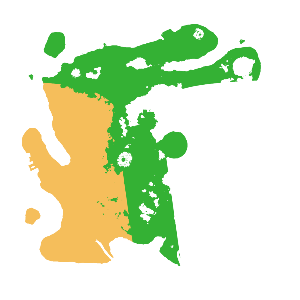 Biome Rust Map: Procedural Map, Size: 3000, Seed: 77914901