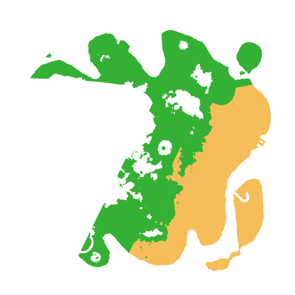 Biome Rust Map: Procedural Map, Size: 3000, Seed: 1650307630