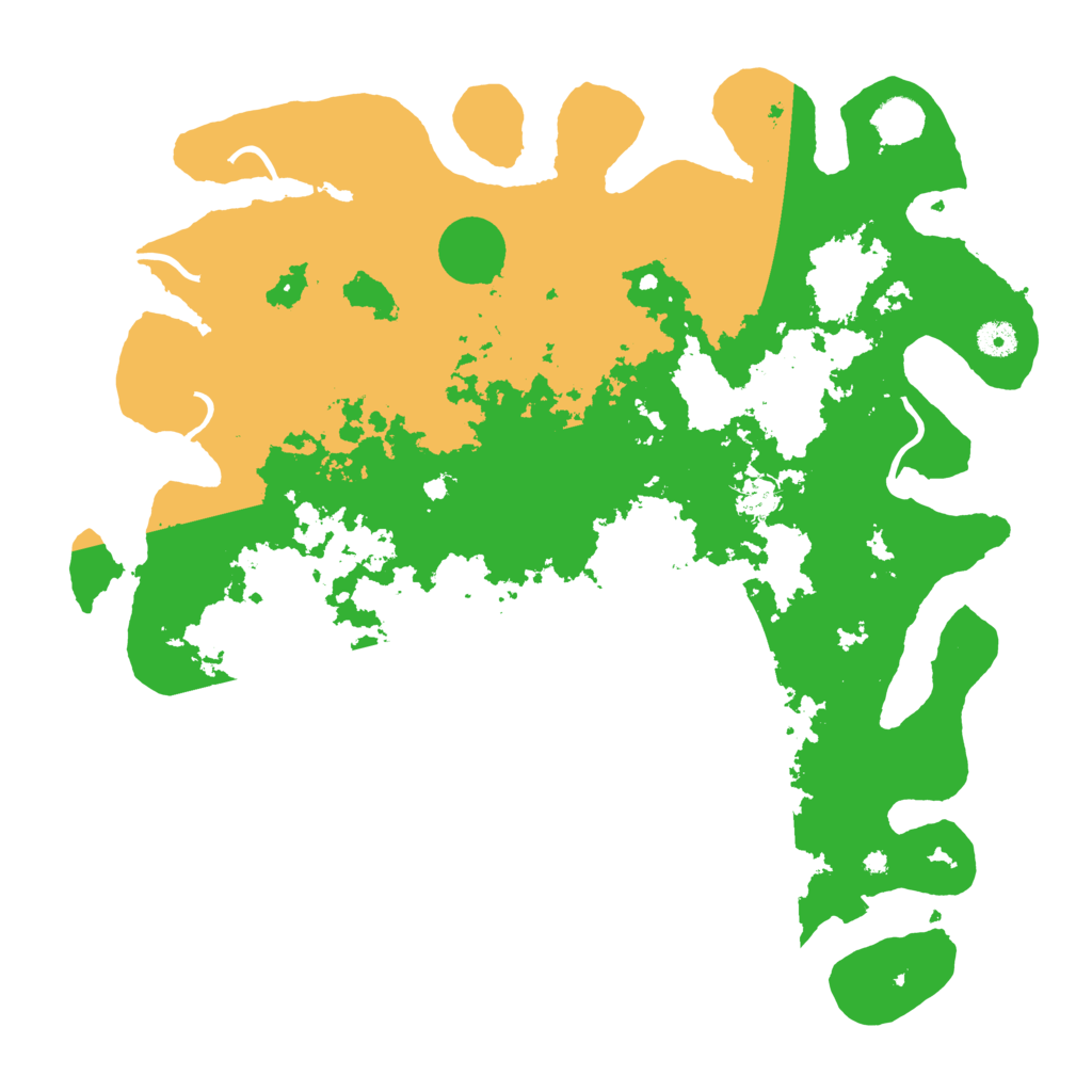 Biome Rust Map: Procedural Map, Size: 4300, Seed: 40974012