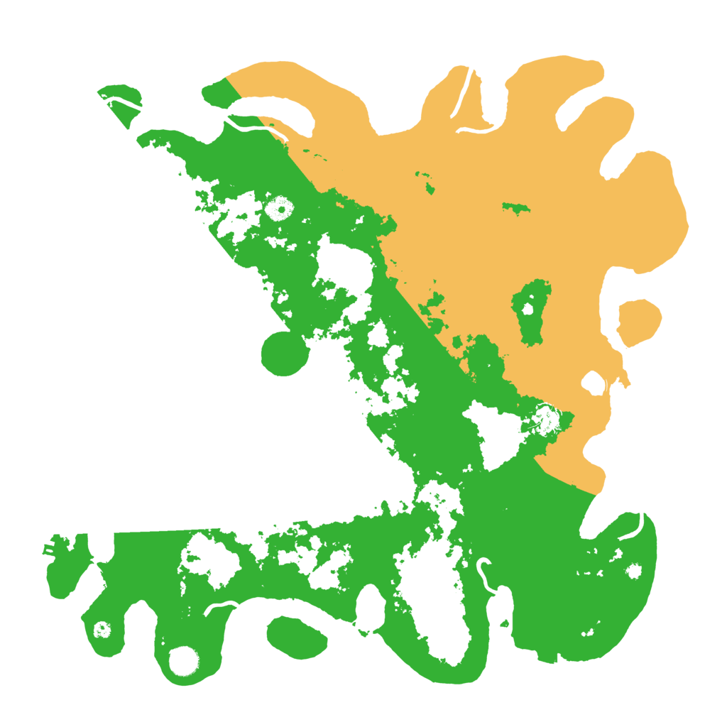 Biome Rust Map: Procedural Map, Size: 4300, Seed: 11186264