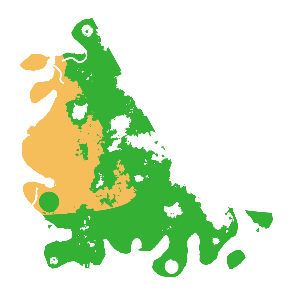 Biome Rust Map: Procedural Map, Size: 3850, Seed: 86257824