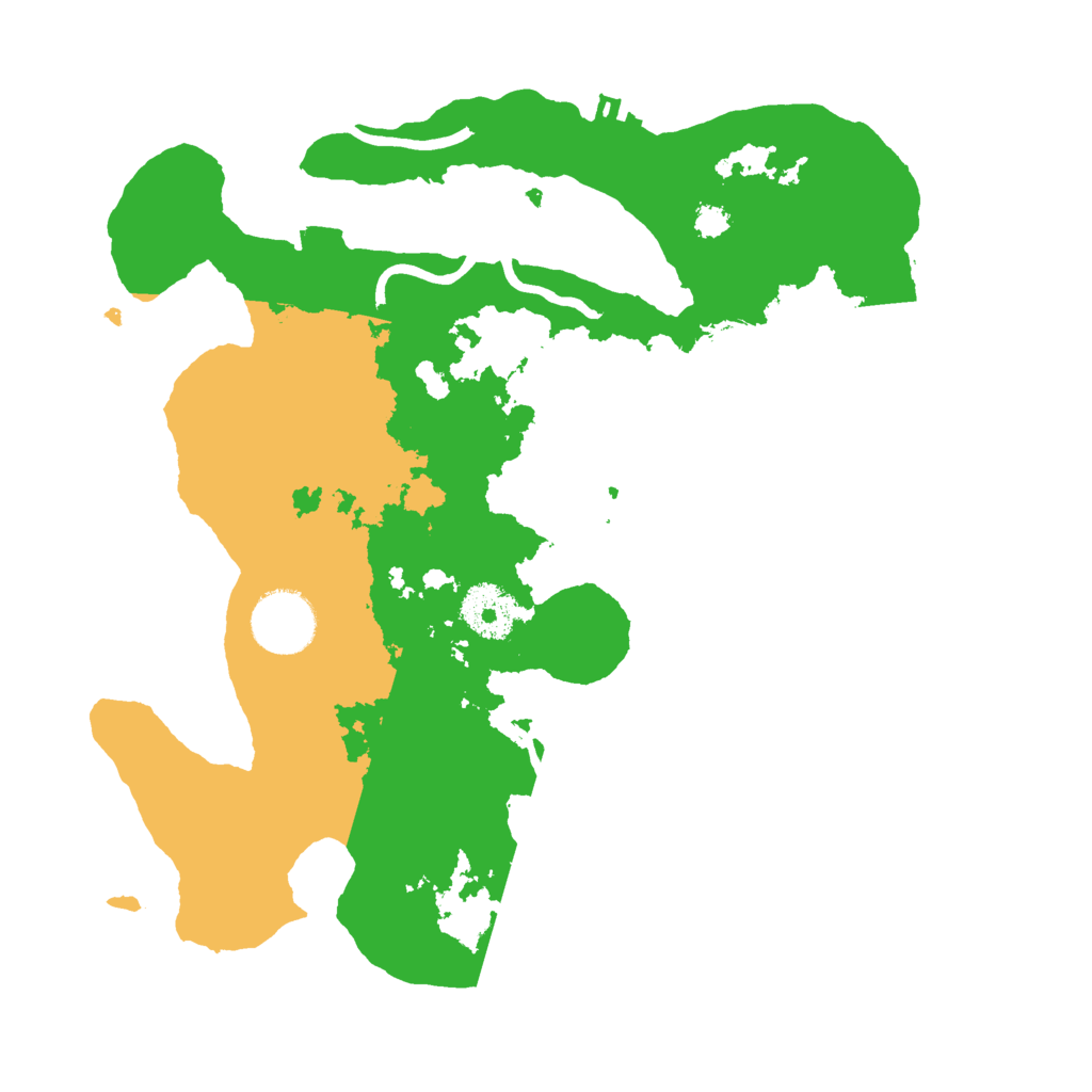 Biome Rust Map: Procedural Map, Size: 3000, Seed: 1328438563