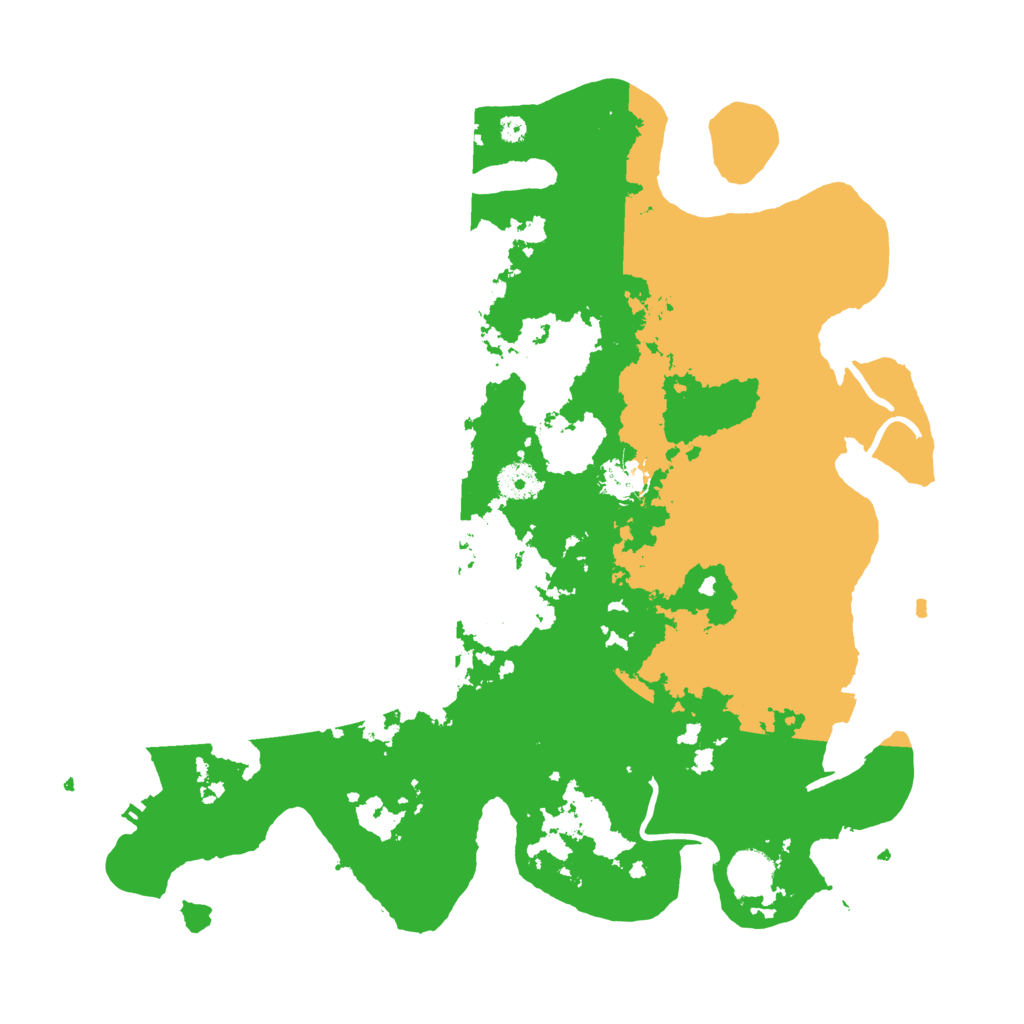 Biome Rust Map: Procedural Map, Size: 3950, Seed: 54220018